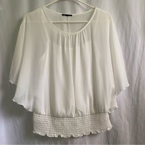 White Blouse w/ Tank